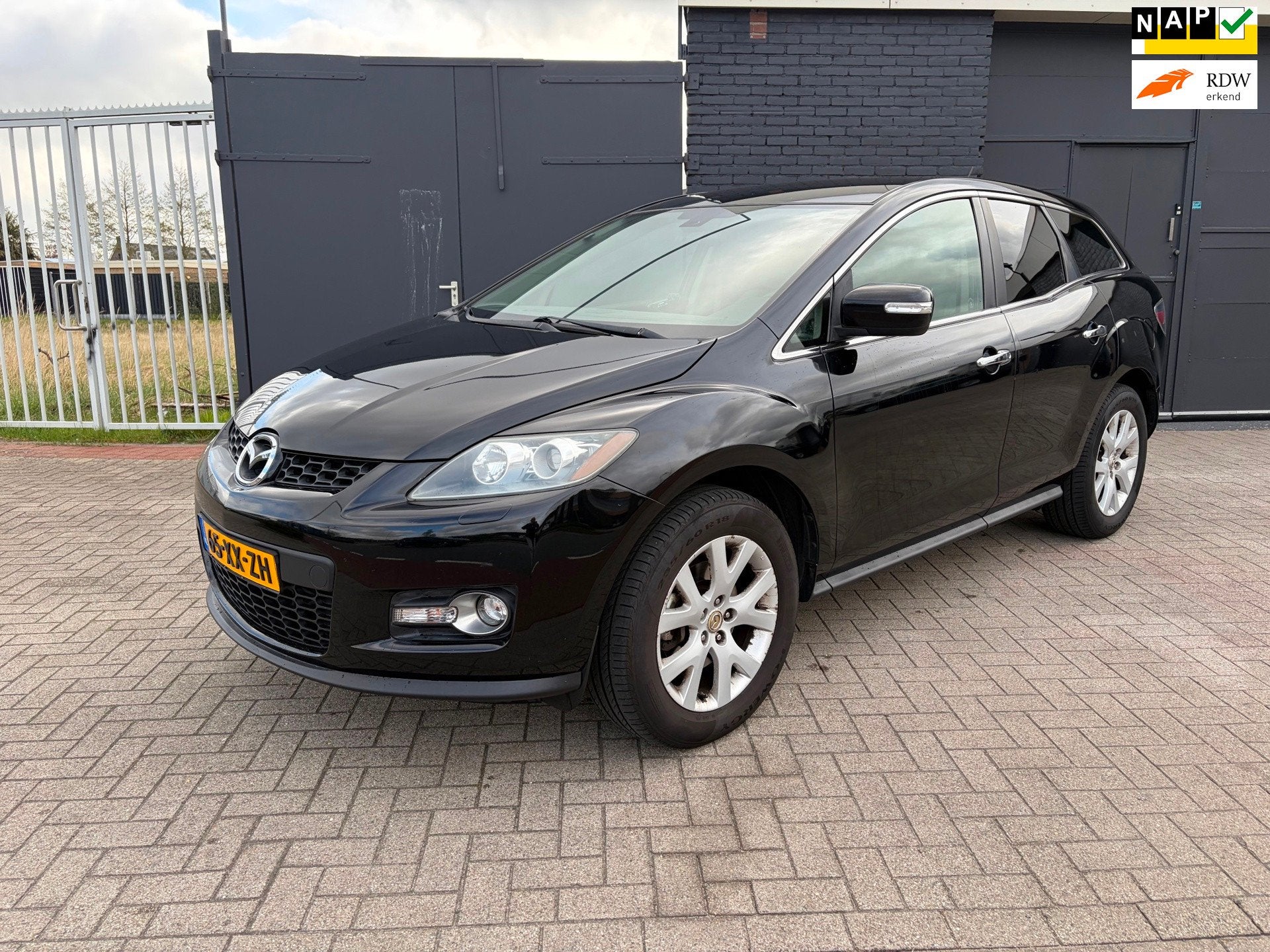 Mazda CX-7 2.3 Turbo Executive, Auto's, 1450 kg, Dealer onderhouden, Gebruikt, 4 cilinders