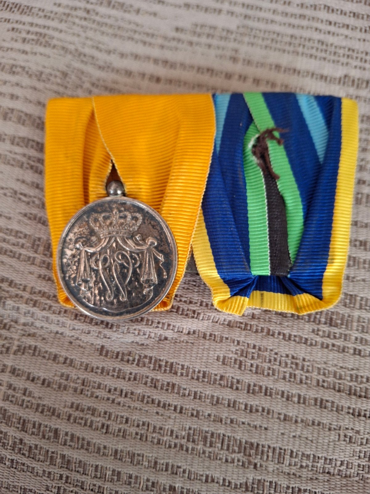 Medaille set Marine, Ophalen of Verzenden, Marine, Nederland, Lintje, Medaille of Wings