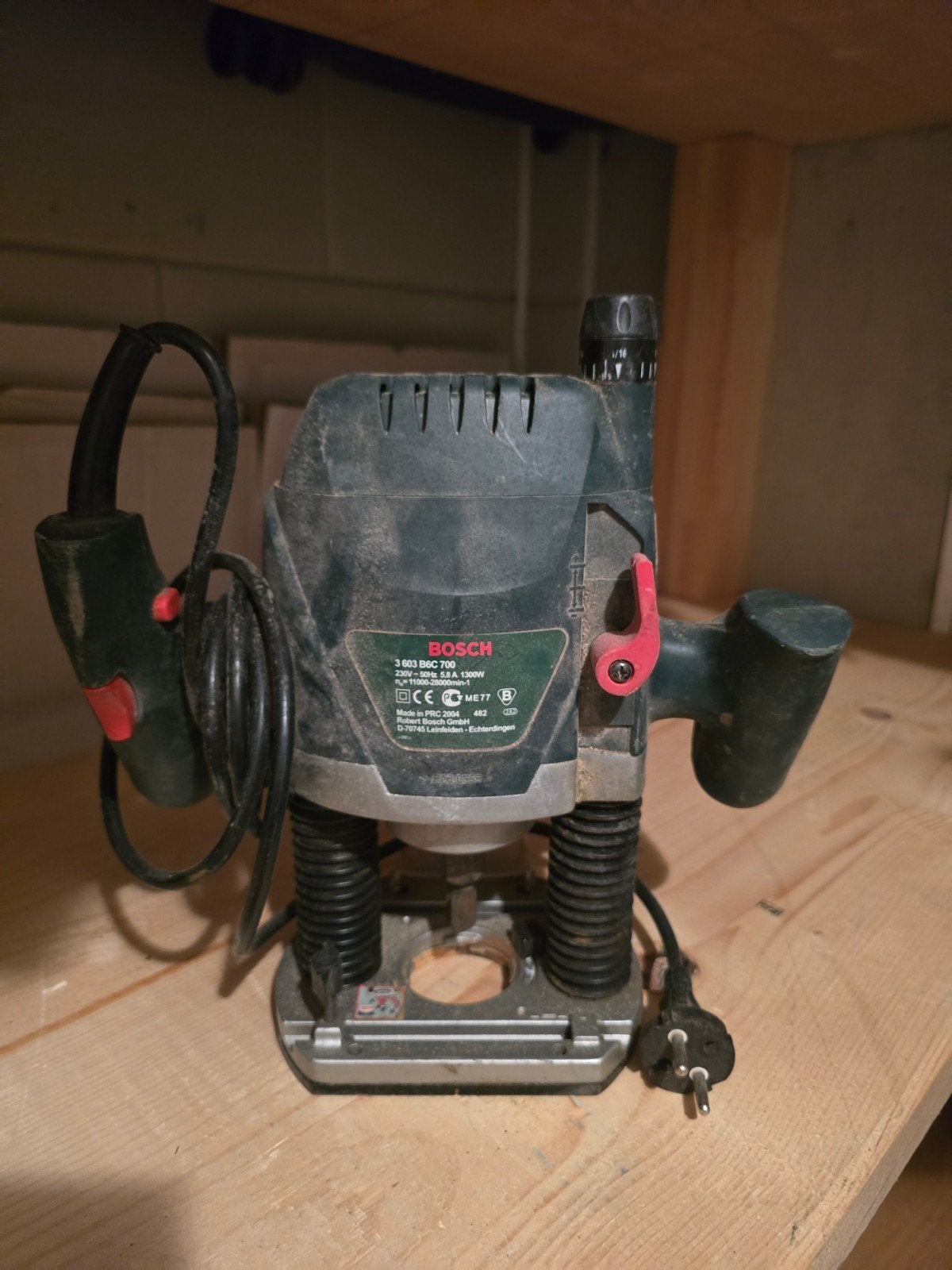 Bosch POF 1400 ACE Bovenfrees, Ophalen, Gebruikt, Bovenfrees, Bosch