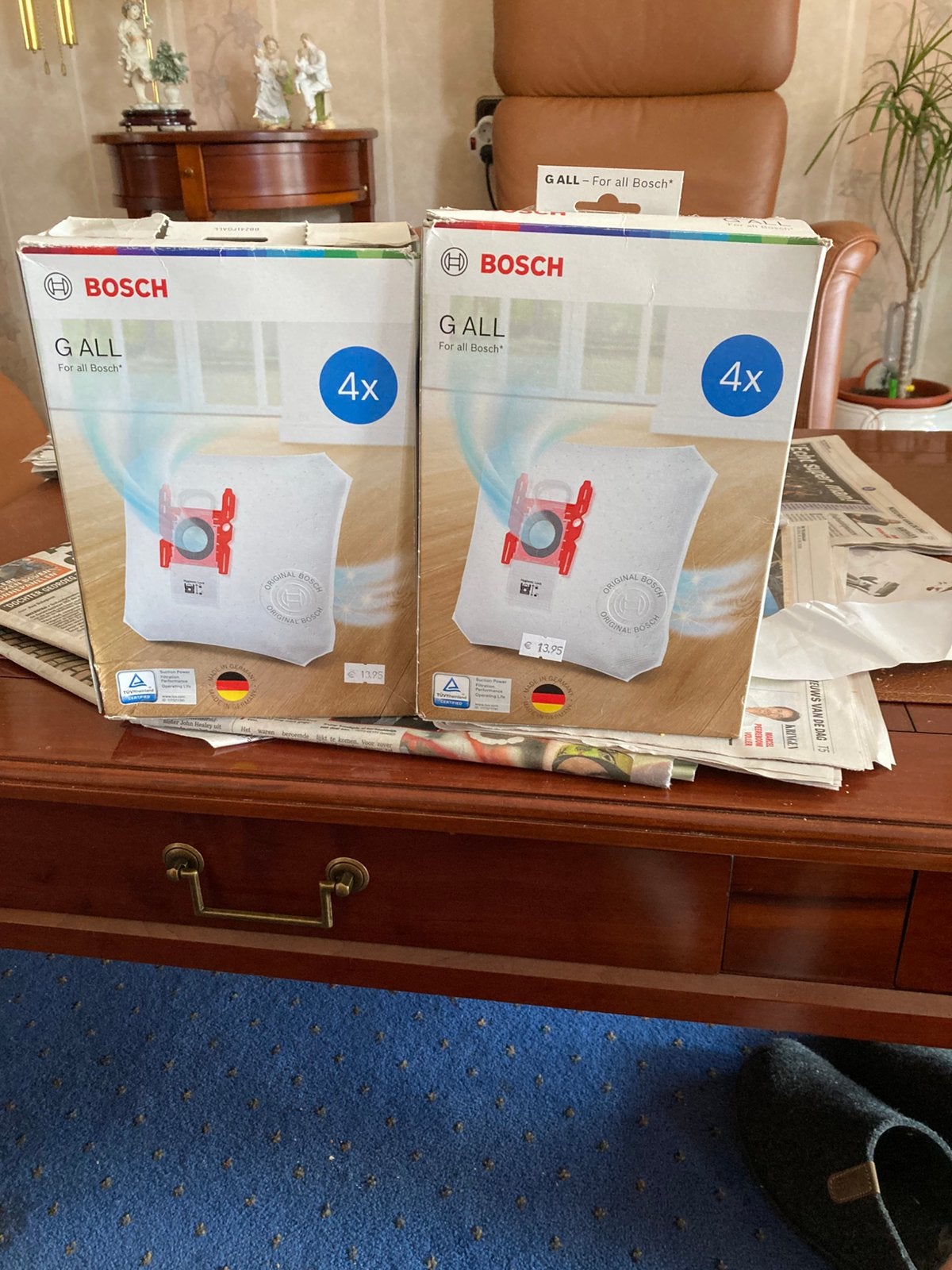 Stofzuigerzakken voor all Bosch, Witgoed en Apparatuur, Waterkokers, Ophalen of Verzenden, Nieuw