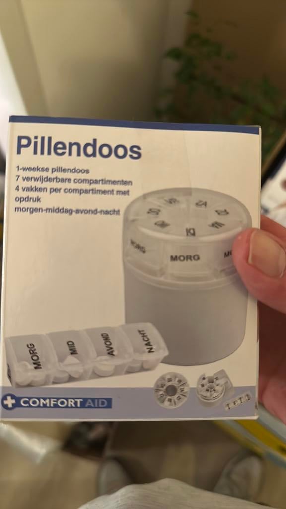 Comfort AID pillendoos, Ophalen of Verzenden, Nieuw, Detector, Sensor of Melder, Rook