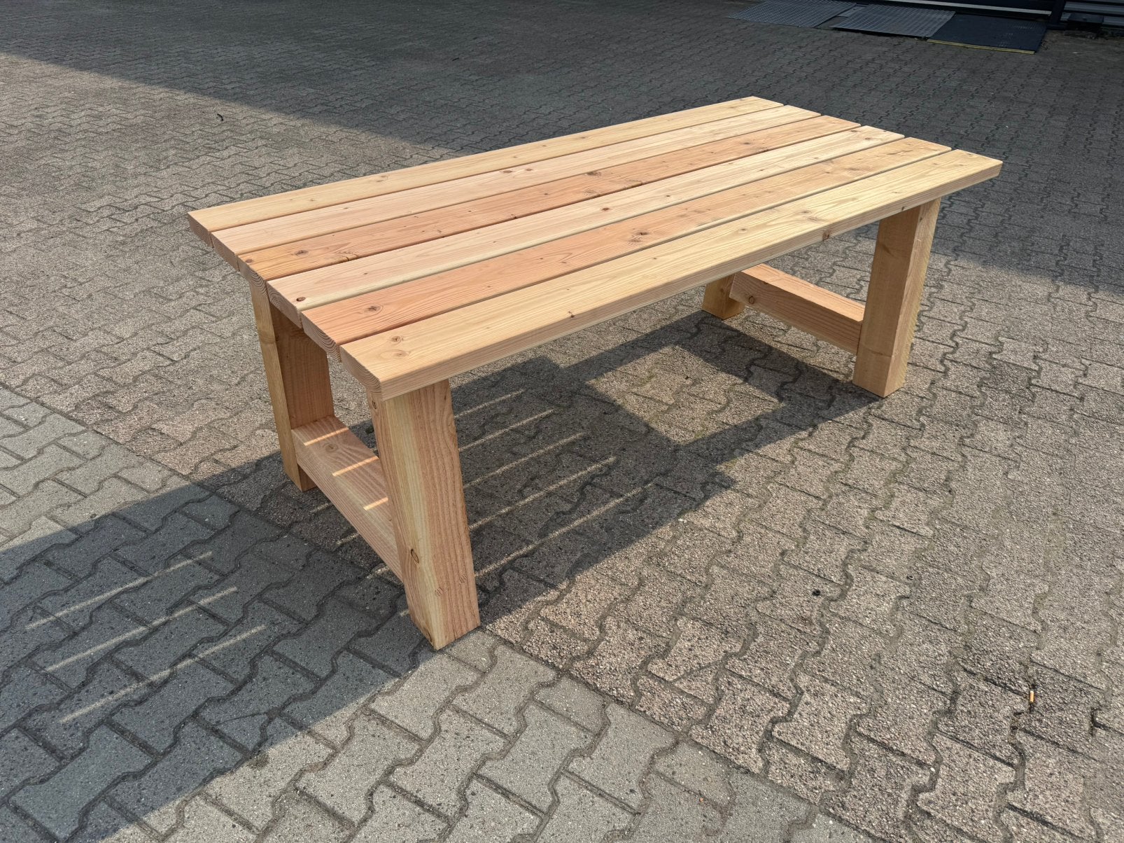 Robuuste douglas tuintafel., Ophalen, Nieuw, Rechthoekig, Hout