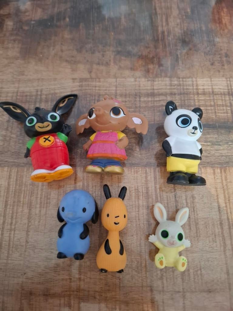 Bing en zijn vriendjes speel figuren set  van 6 €5,00, Kinderen en Baby's, Speelgoed | Actiefiguren, Ophalen of Verzenden