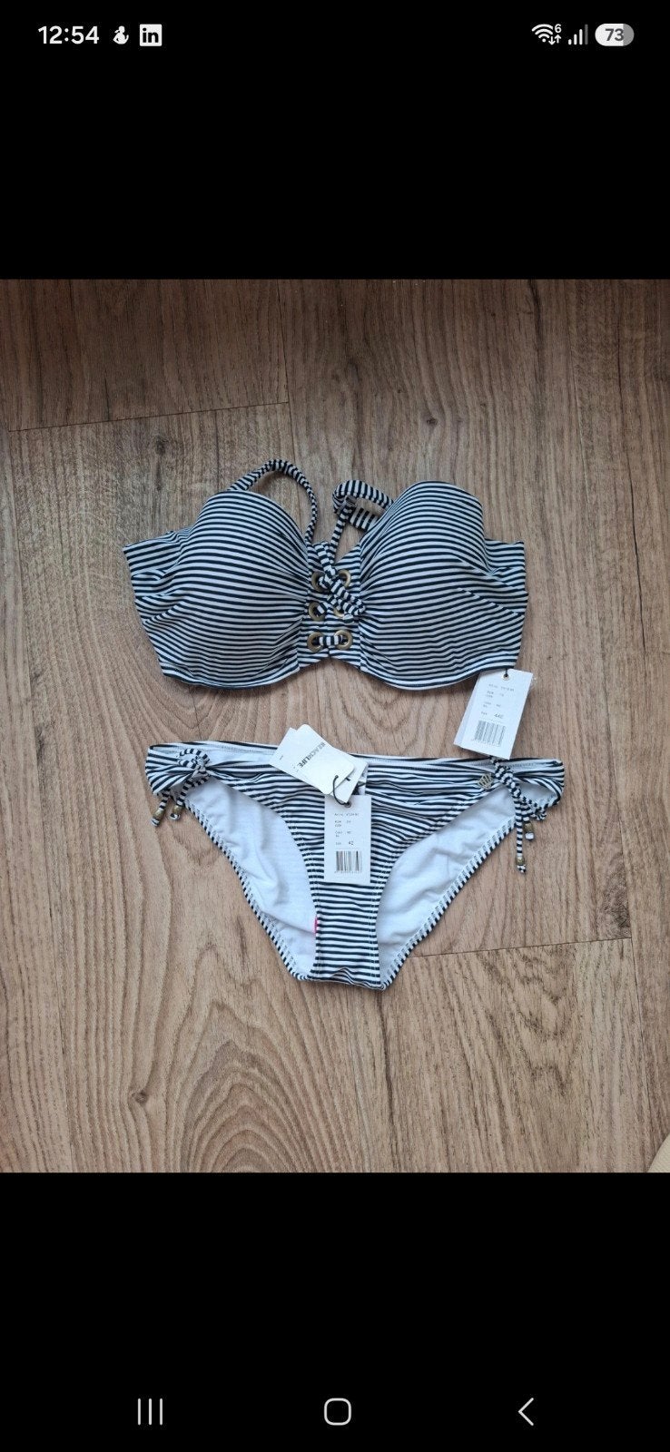 Nieuwe gestreepte bikini van Beachlife, Beachlife, Meerkleurig, Nieuw, Ophalen of Verzenden