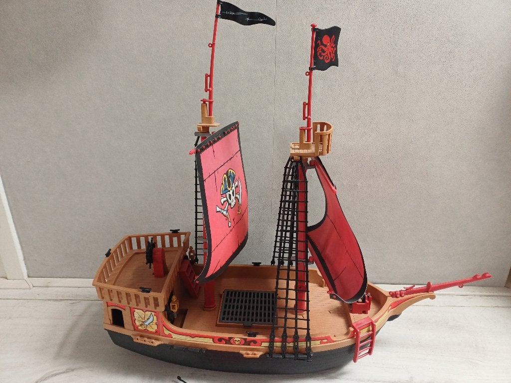 70411 - Playmobil Piratenschip - Zo goed als nieuw, Ophalen, Pirates, Complete set, Zo goed als nieuw