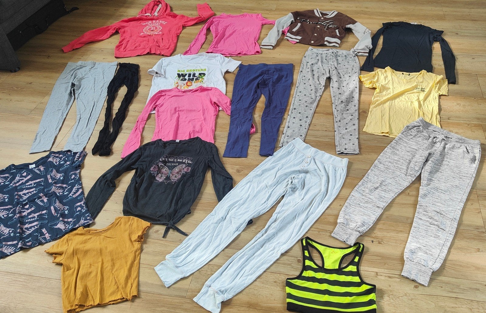 16-delig kledingpakket meisje maat 158/164 baseball vest, Ophalen of Verzenden, Zo goed als nieuw