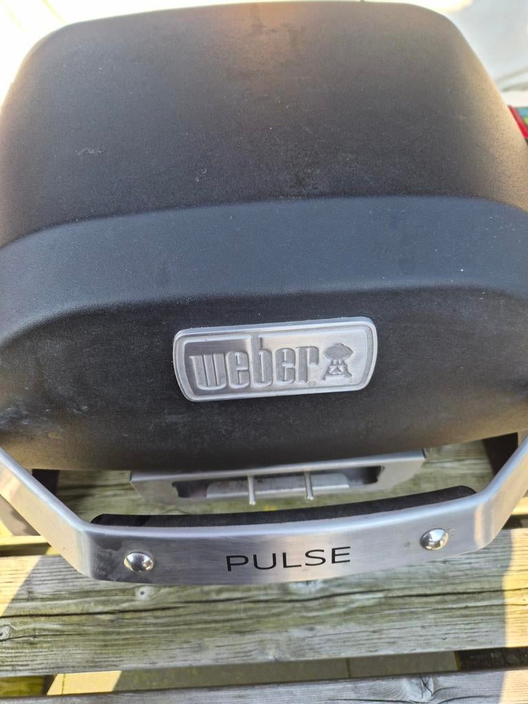 Weber Pulse Barbecue met ongebruikte kipgrill, Ophalen of Verzenden