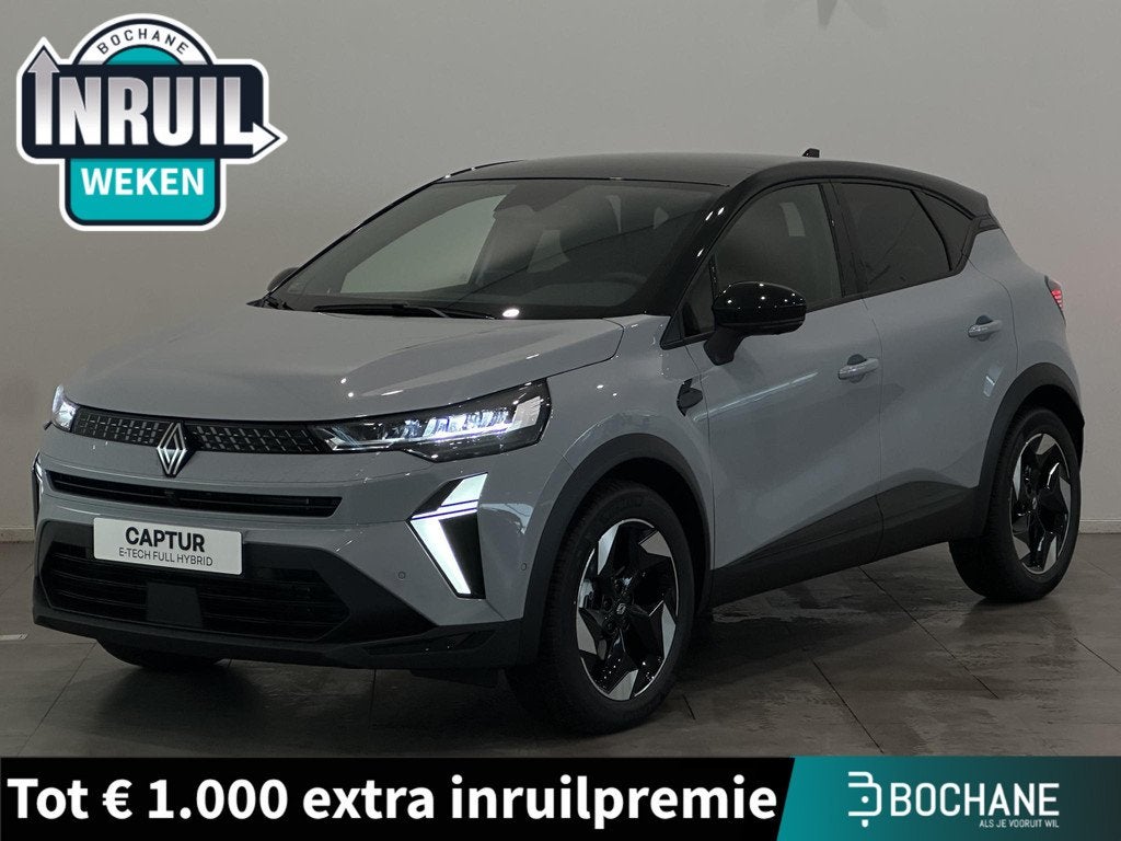 Renault Captur 1.8 E-Tech Full Hybrid 160 Techno | Pack Wint, Auto's, Renault, Bedrijf, Te koop, Captur, 360° camera, ABS, Achteruitrijcamera