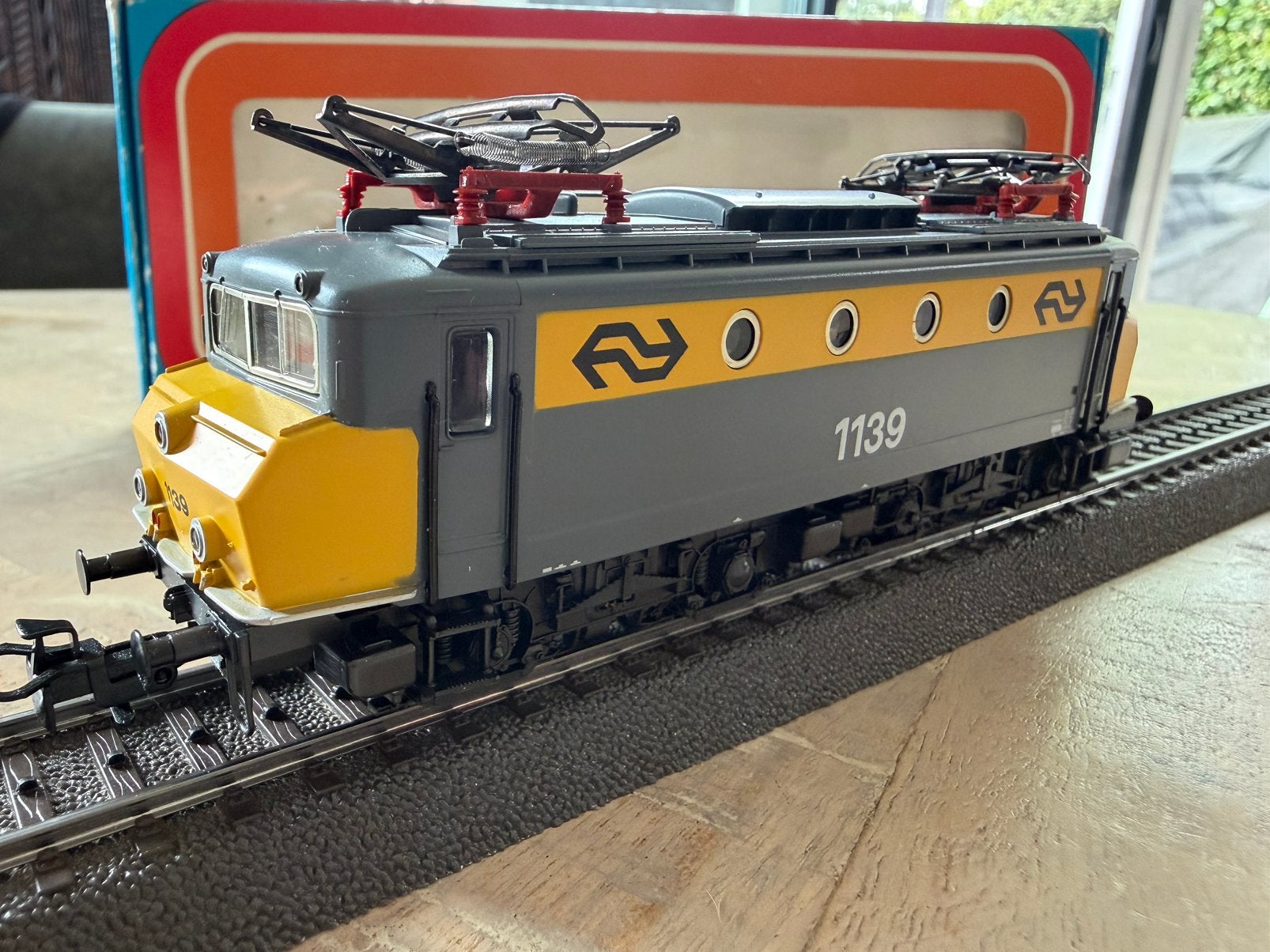 Märklin HO 3324 NS 1139 MFX Botsneus, Wisselstroom, Locomotief, Ophalen of Verzenden, Märklin
