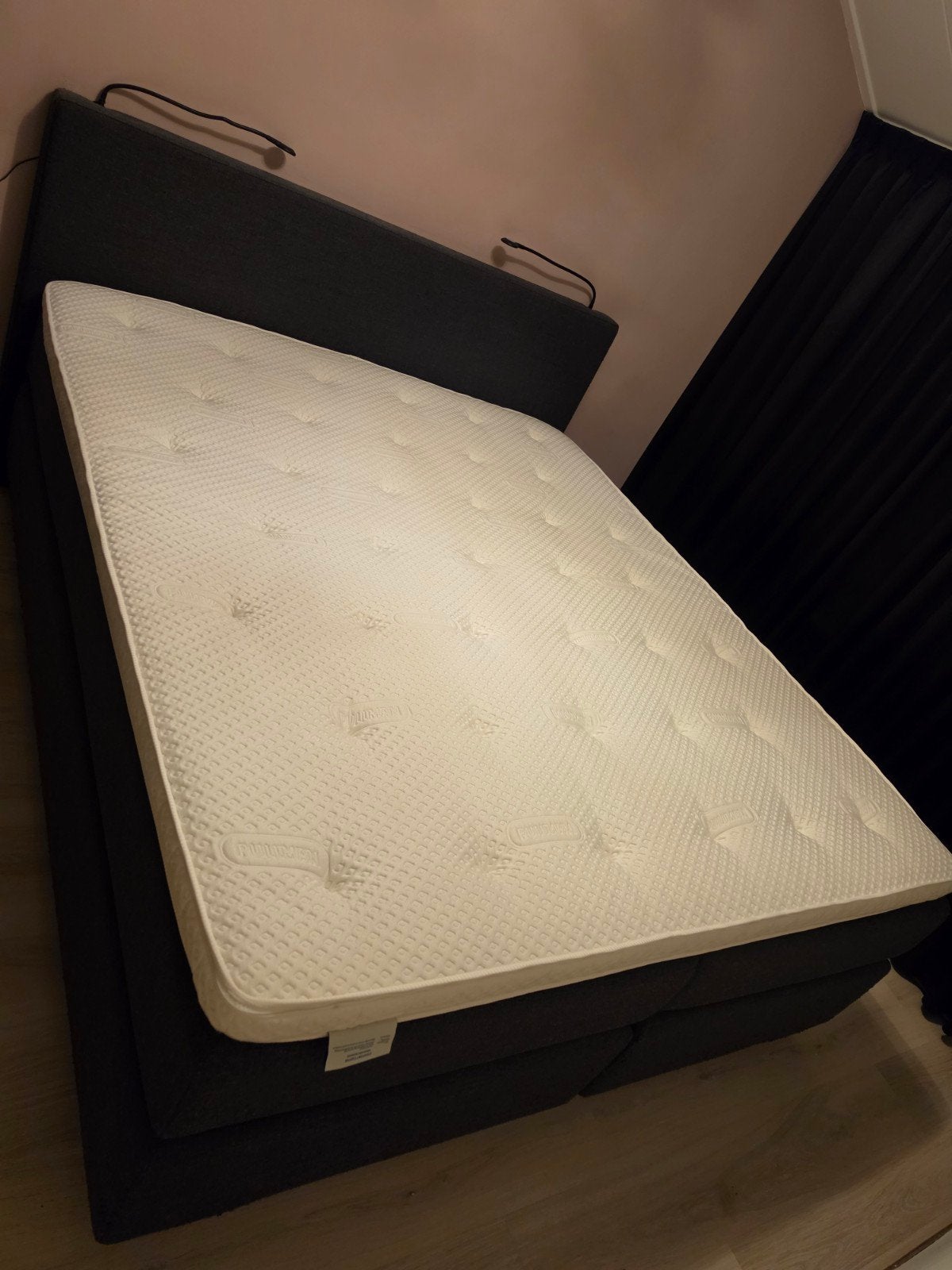boxspring bed Pullman, Ophalen, Gebruikt, Tweepersoons, 180 cm