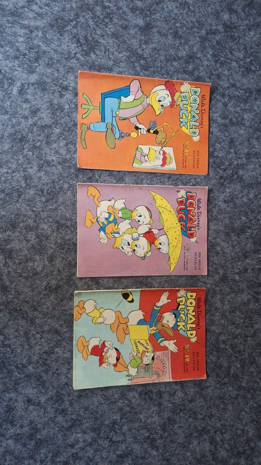 Te koop drie Donald Duck's uit 1960, Meerdere comics, Ophalen, Gelezen, Europa