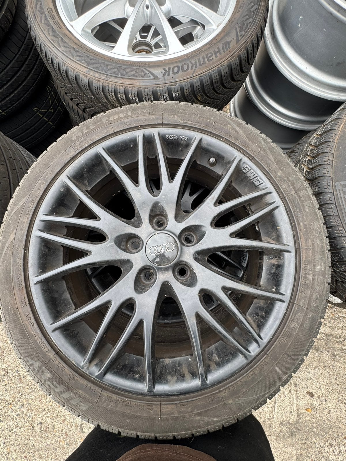 Audi a3 velgen 17 inch, Auto-onderdelen, Banden en Velgen, Ophalen, Velg(en), 17 inch, Zomerbanden