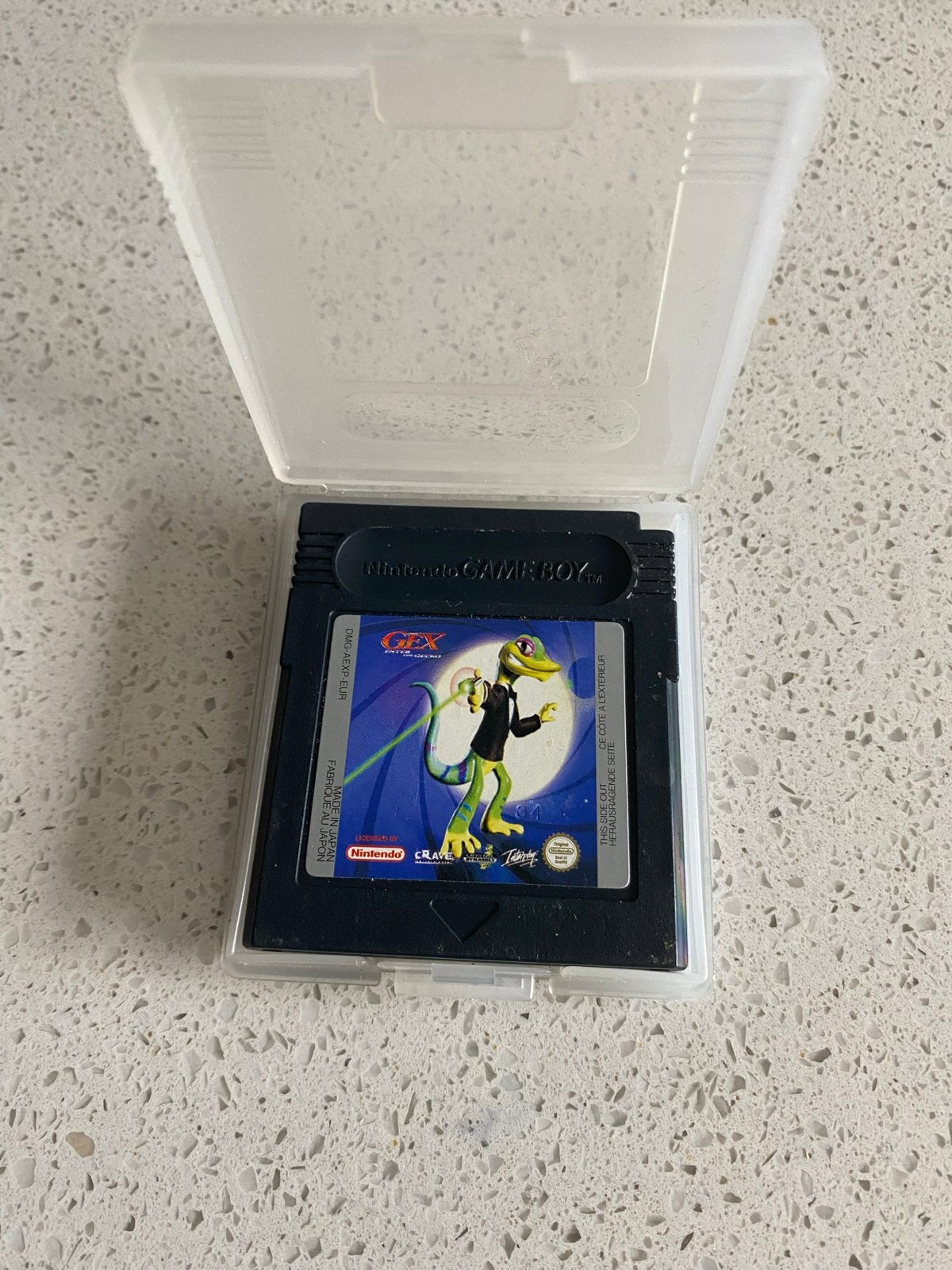 Gex – Nintendo Game Boy – originele cartridge, Gebruikt, 1 speler, Ophalen of Verzenden, Platform