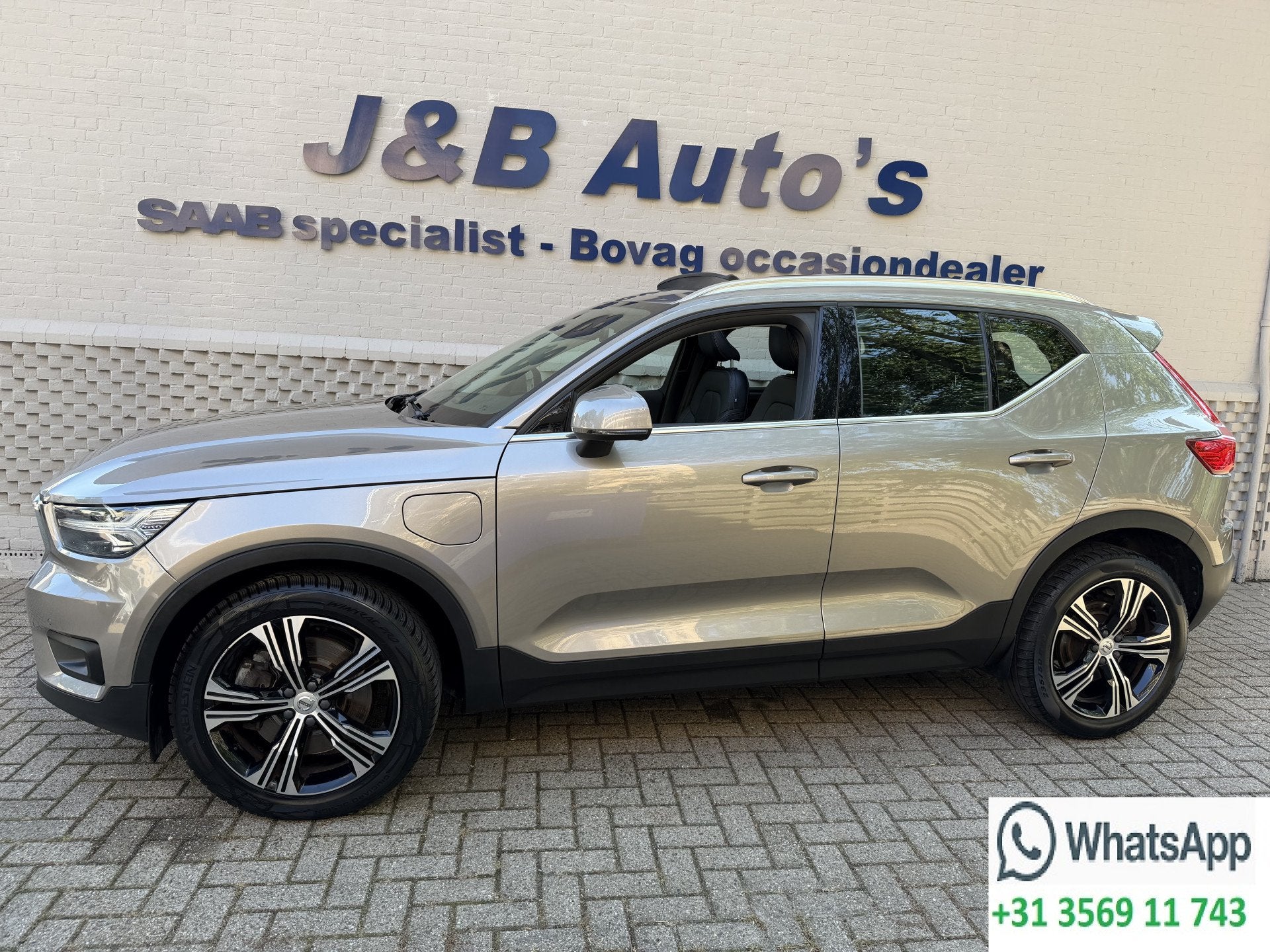 Volvo XC40 1.5 T4 Recharge Inscription 360gr camera, leer, H, Auto's, Volvo, 129 pk, Bedrijf, Hybride Elektrisch/Benzine, 3 cilinders