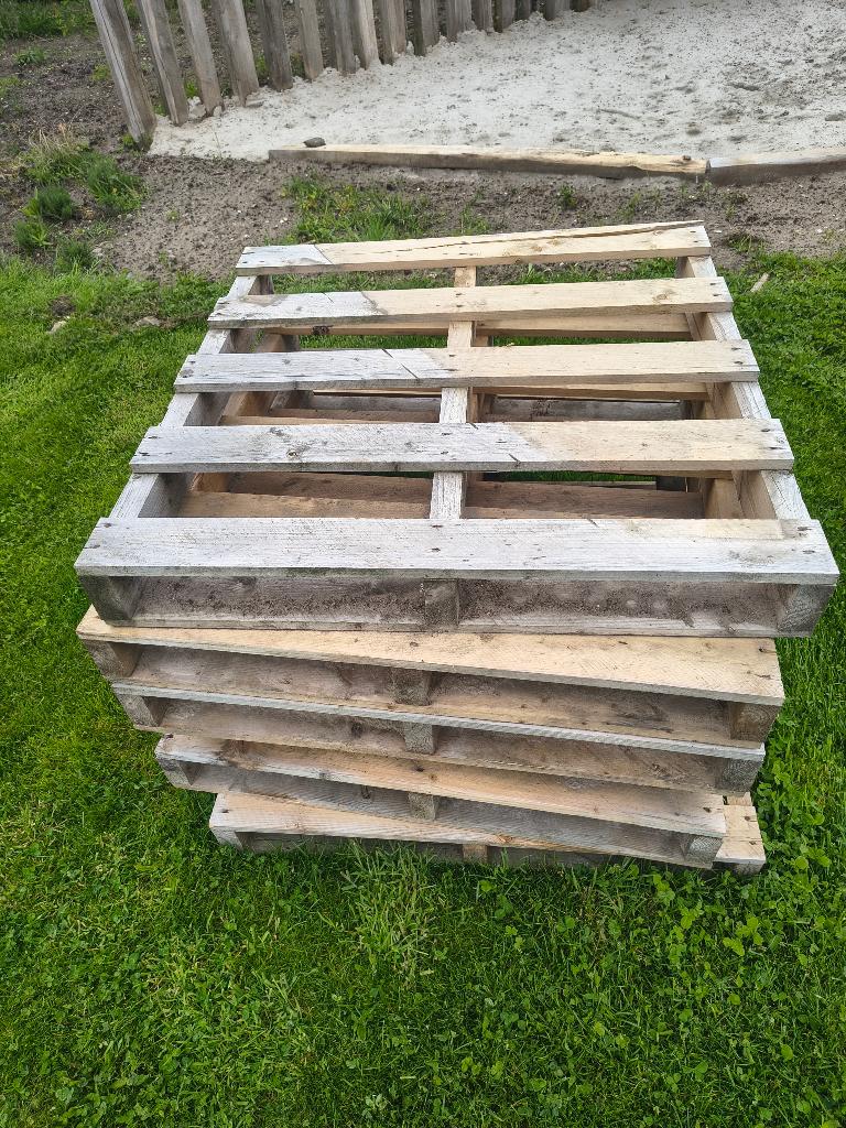 Pallets, Ophalen, Zo goed als nieuw, Pallet, Minder dan 200 cm