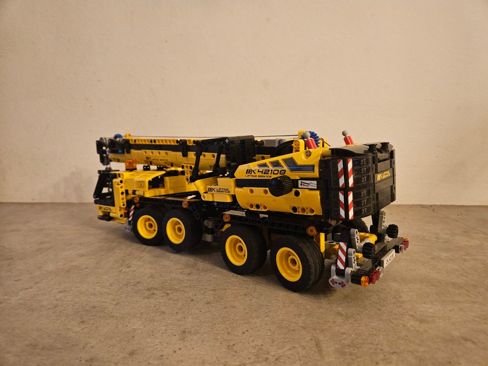 Lego Technic Kraanwagen 42108, Ophalen of Verzenden, Zo goed als nieuw, Overige merken