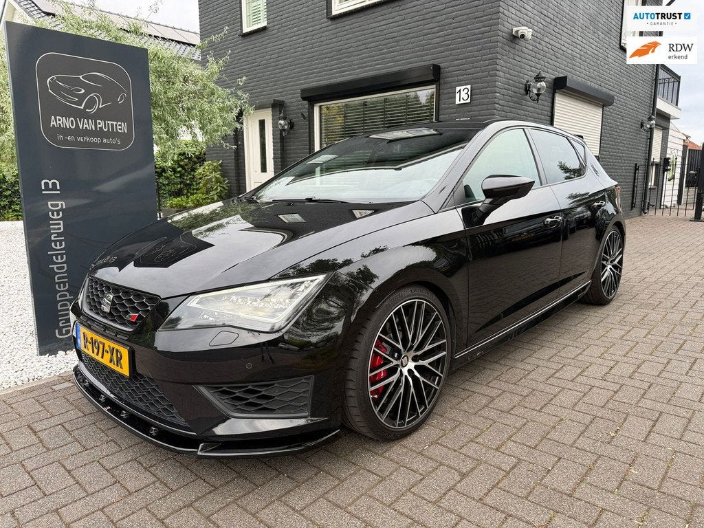 Seat Leon 2.0 TSI Cupra 380PK /Leer /Pano /Zeer netjes!, Auto's, Seat, 15 km/l, 4 cilinders, 1984 cc, Leon
