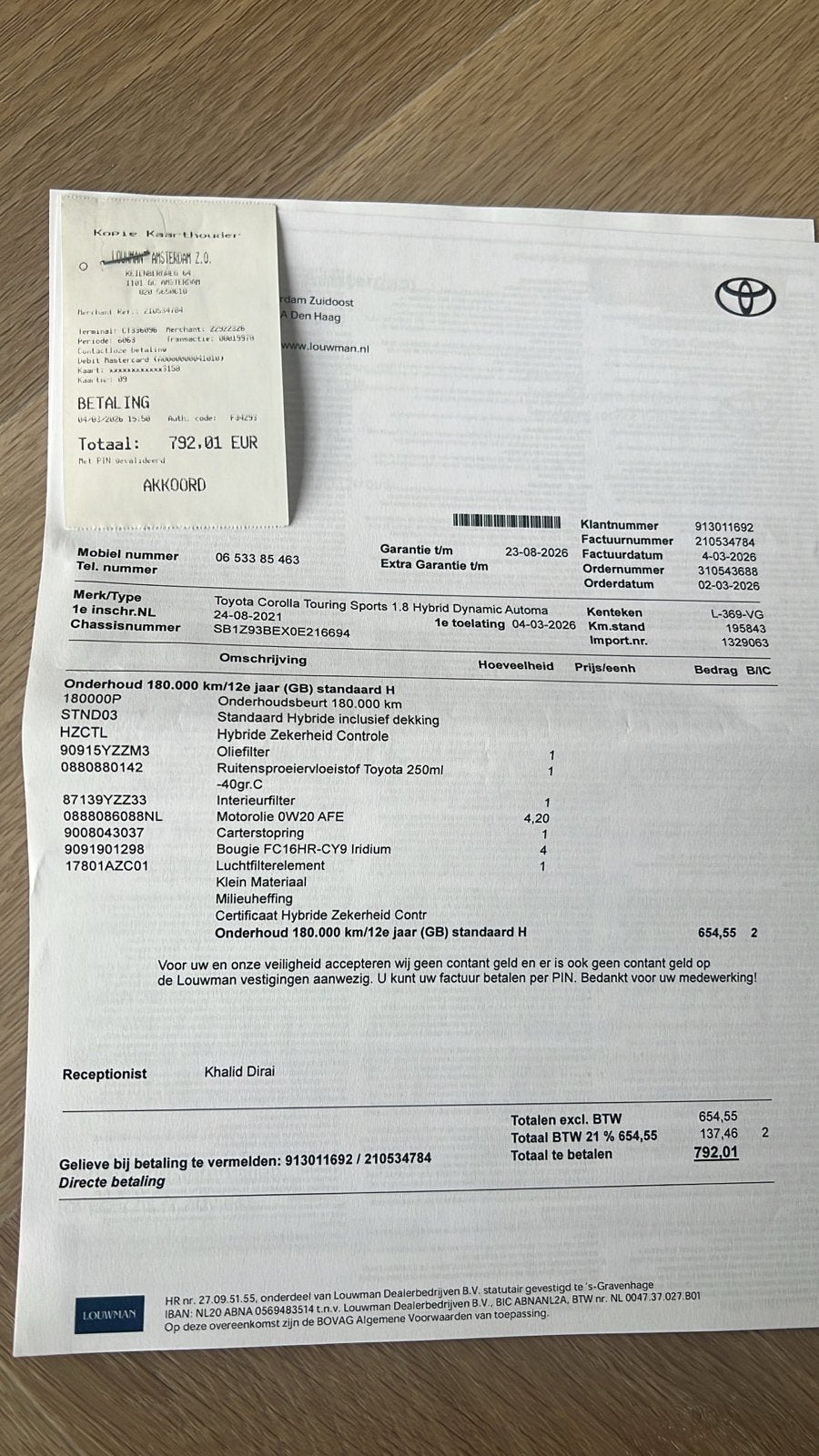 Foto 16 van Toyota Corolla TS 1.8 Hybrid 122pk CVT 2021 Zwart