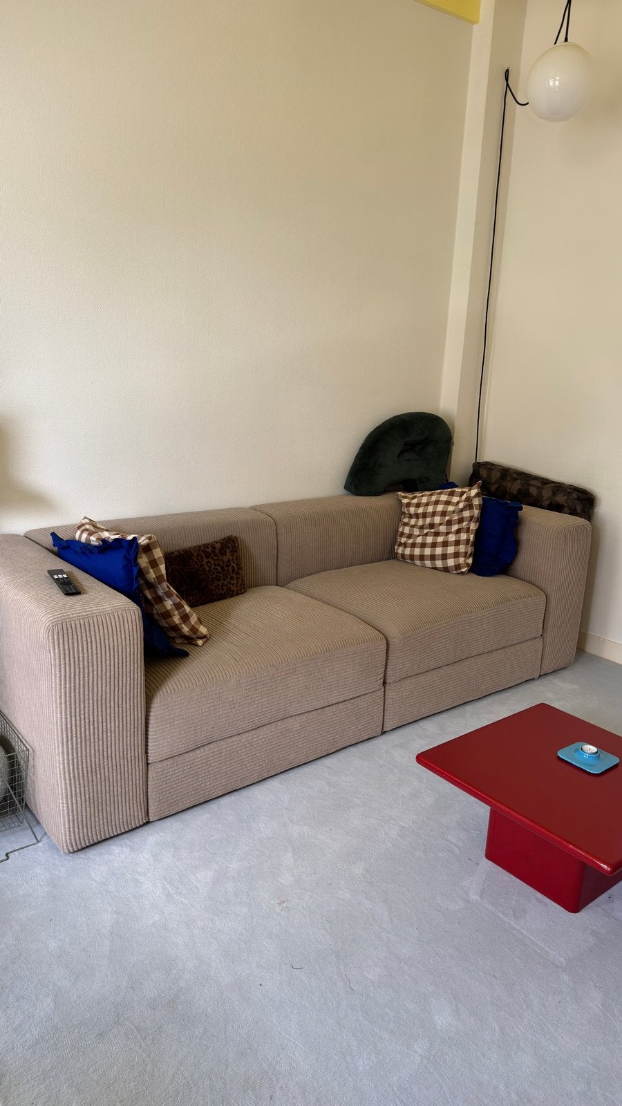 Ikea JÄTTEBO bank - 3zitsbank, Huis en Inrichting, Banken | Bankstellen, Ophalen, Driepersoons, 75 tot 100 cm, Zo goed als nieuw