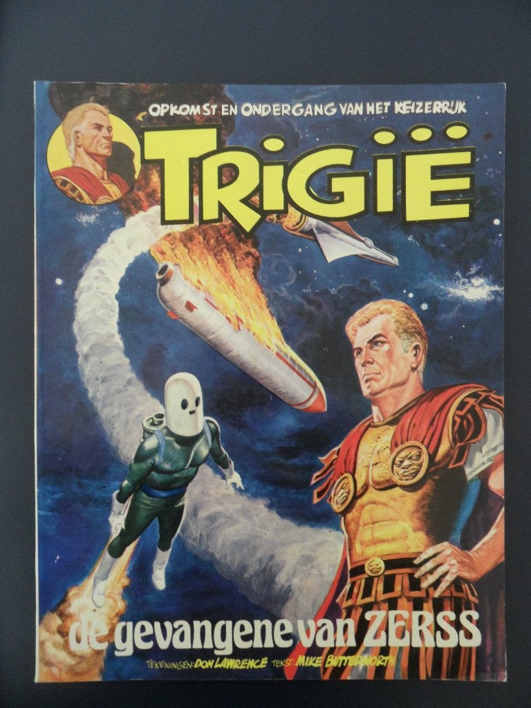 Trigie. Nr 2 De gevangene van Zerss. 1978, Eén stripboek, Ophalen of Verzenden, Gelezen