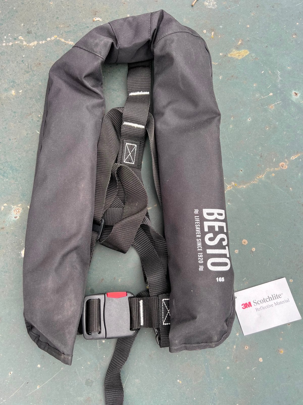 BESTO 165N reddingsvest met 3M Scotchlite reflecterend mater, Ophalen, Zo goed als nieuw, Overige typen