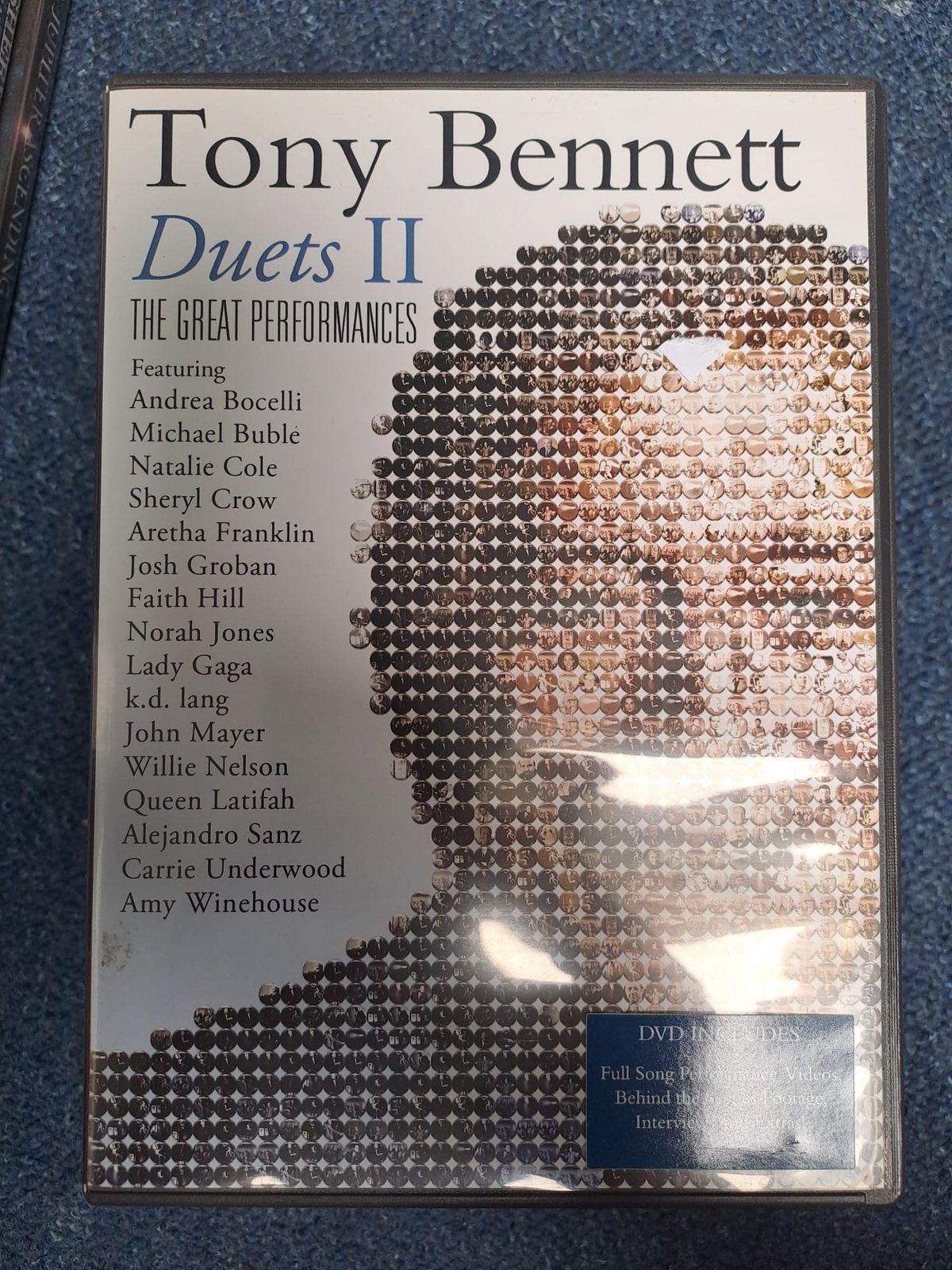 Tony Bennett Duets II (dvd), Vanaf 16 jaar, Ophalen of Verzenden, Zo goed als nieuw