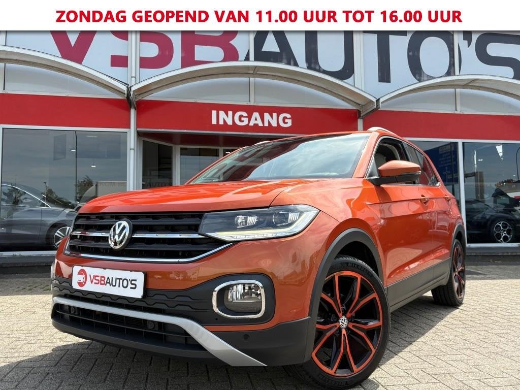 Volkswagen T-CROSS 1.0 TSI AUT. 115PK ORANGE-EDITION LED CAR, Auto's, Volkswagen, Bedrijf, T-Cross, ABS, Adaptive Cruise Control