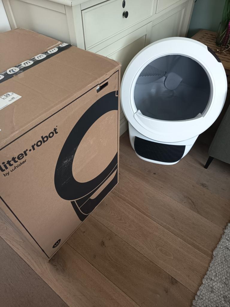 Litter robot 4 nieuw automatische kattenbak, Dieren en Toebehoren, Kattenbakken, Ophalen of Verzenden, Zelfreinigend, Nieuw, Open