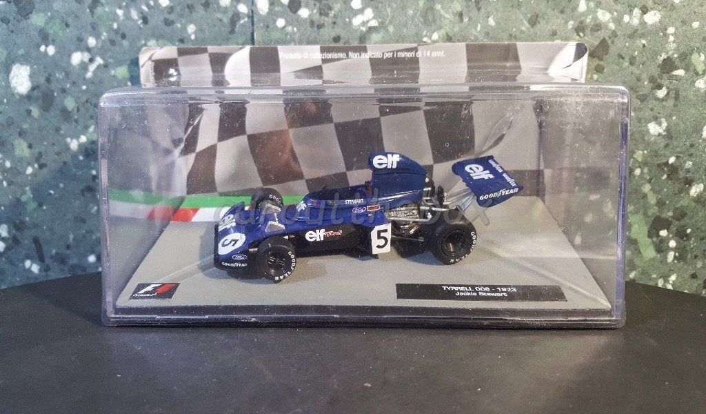Tyrrell 006 #5 Stewart 1:43 Atlas, Verzenden, Nieuw, Auto, Overige merken