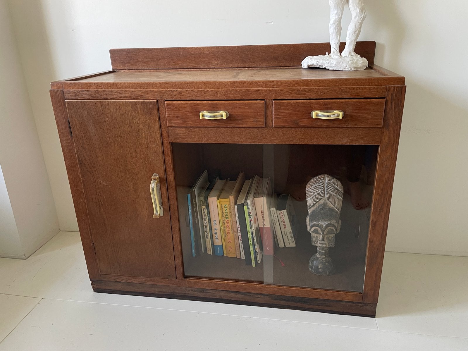 Amsterdamse School dressoir/boekenkastje, Antiek en Kunst, Antiek | Meubels | Kasten, Ophalen