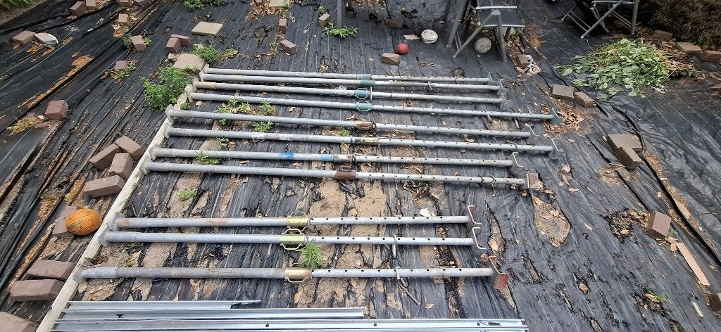 bouwstempels, Ophalen, Gebruikt, Overige typen, 2 tot 5 meter