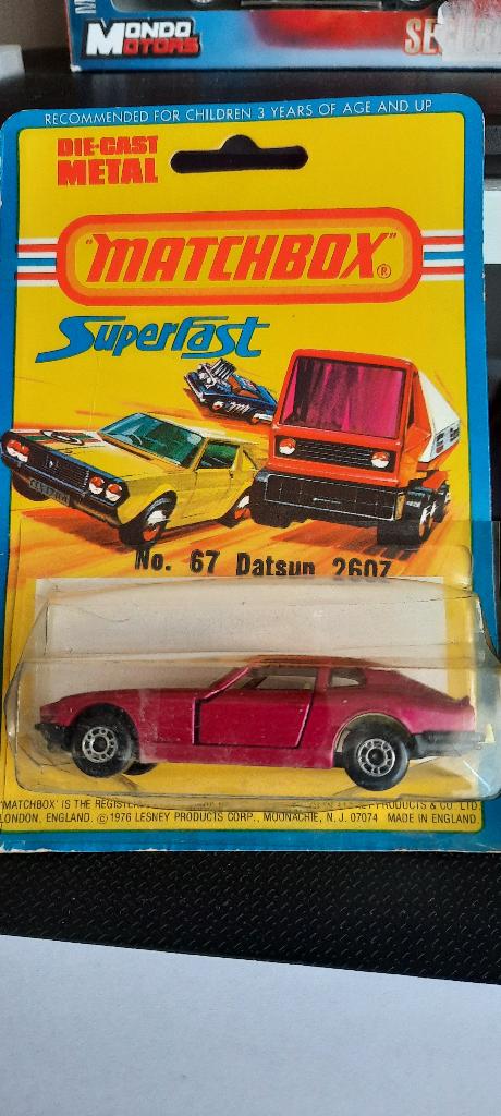 Matchbox 67d Datsun 260z, Ophalen of Verzenden, Zo goed als nieuw, Auto, Matchbox