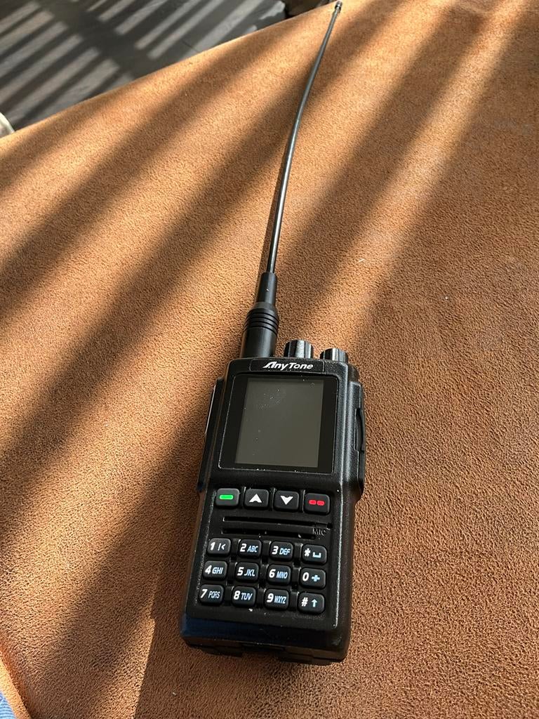 AnyTone Portofoon d168 uv/ lees uitgebreide info, Telecommunicatie, Portofoons en Walkie-talkies, Ophalen, 5 tot 15 km, Zo goed als nieuw