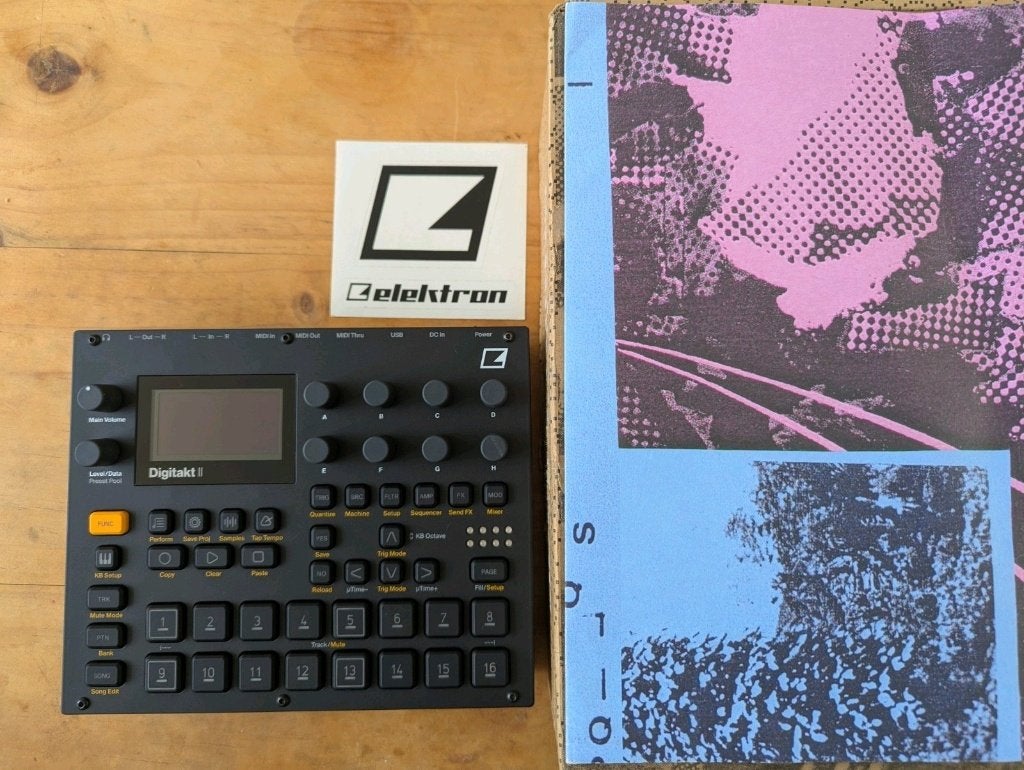 Elektron Digitakt II Mk2-sampler met originele doos, Muziek en Instrumenten, Samplers, Ophalen, Zo goed als nieuw