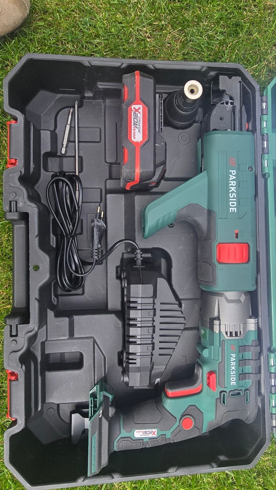 Gipsplaatschroefmachine Parkside 20v, Ophalen of Verzenden, Zo goed als nieuw, Overige typen