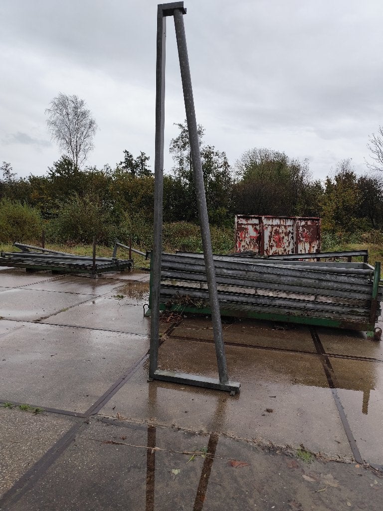 35 steunen voor border, keerwand, keermuur. Hoogte 3,4m, Tuin en Terras, Ophalen, Gebruikt, 250 cm of meer, Overige typen