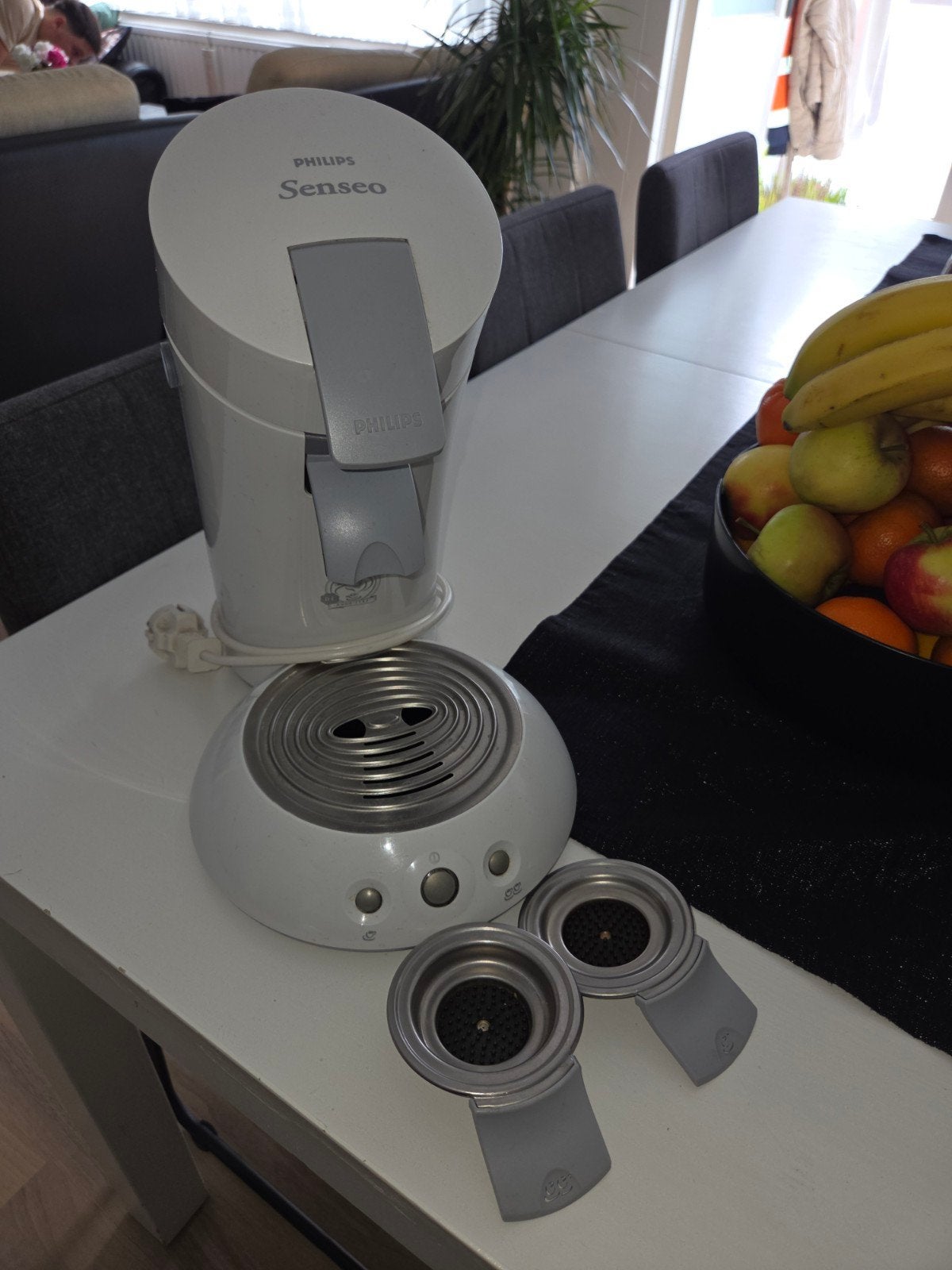 Philips Senseo HD 7810 Koffiezetapparaat Wit, Ophalen, Koffiepads en cups, Gebruikt, Koffiemachine