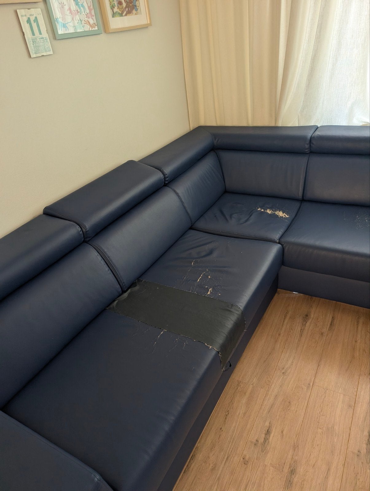 GRATIS: Seats & Sofas slaapbank met opslag, 260x200cm, Ophalen, Gebruikt, Hoekbank, Driepersoons