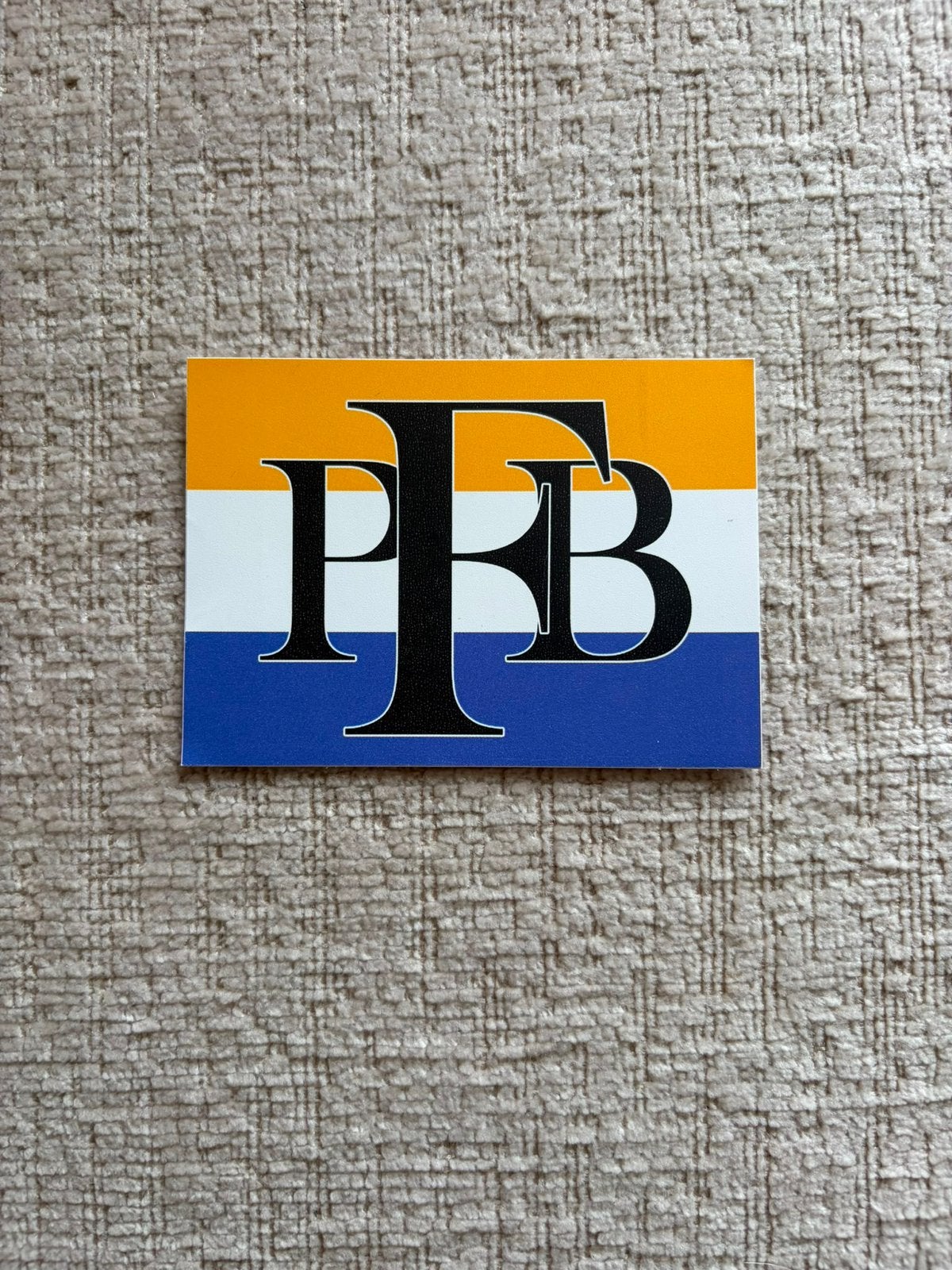 Feyenoord sticker fpb, Ophalen of Verzenden