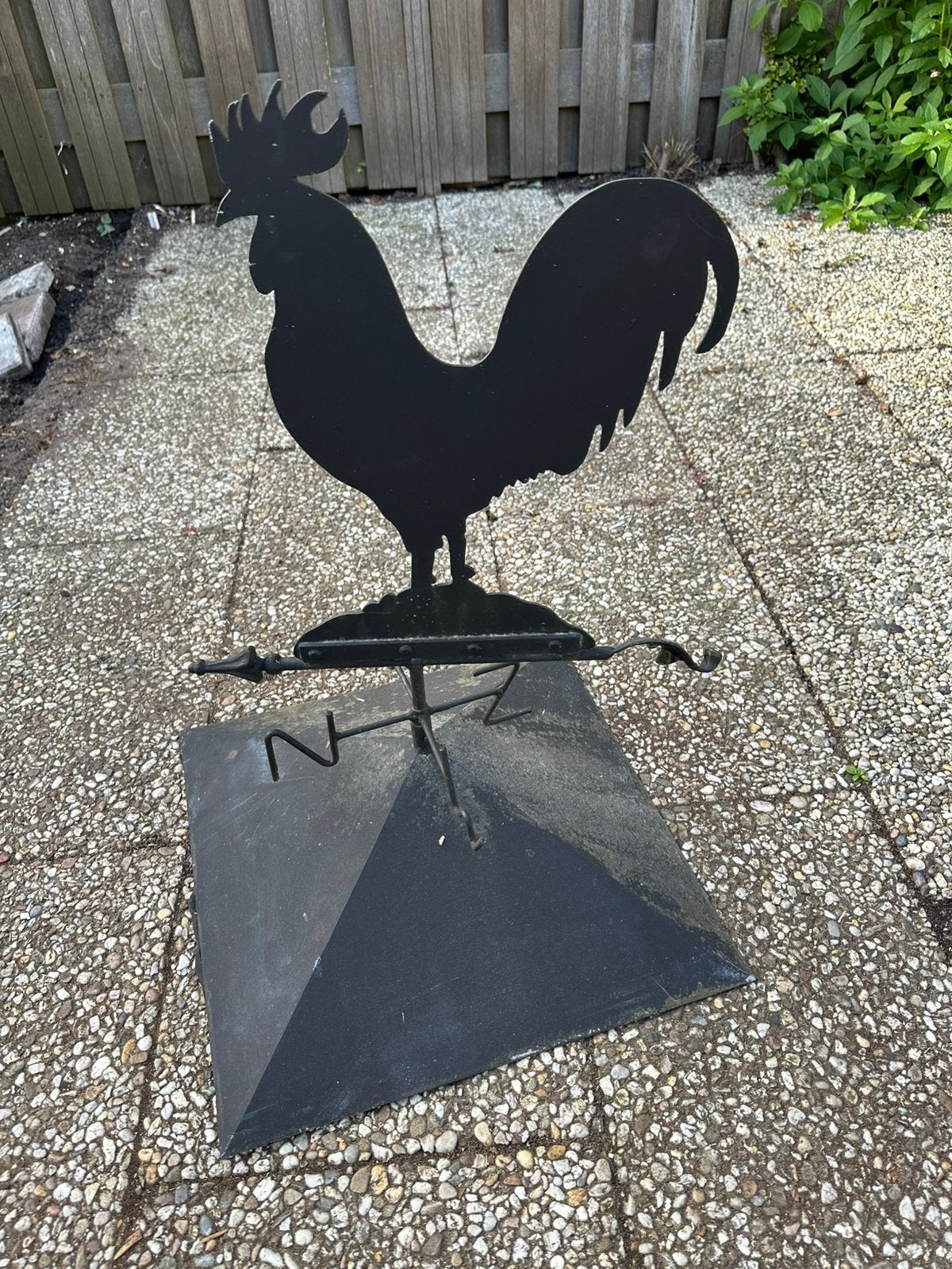Sier afdekkap voor tuinhuisje van metaal, Ophalen, Gebruikt