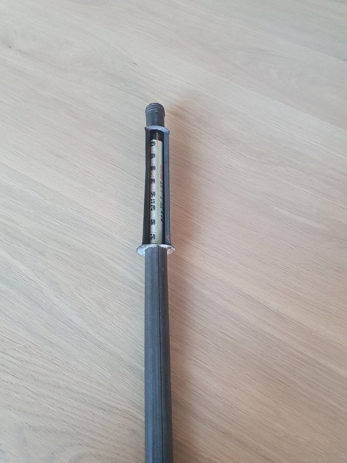 Antieke mega grote Rex Thermometer t.b.v. pasteuriseren €29, Ophalen of Verzenden