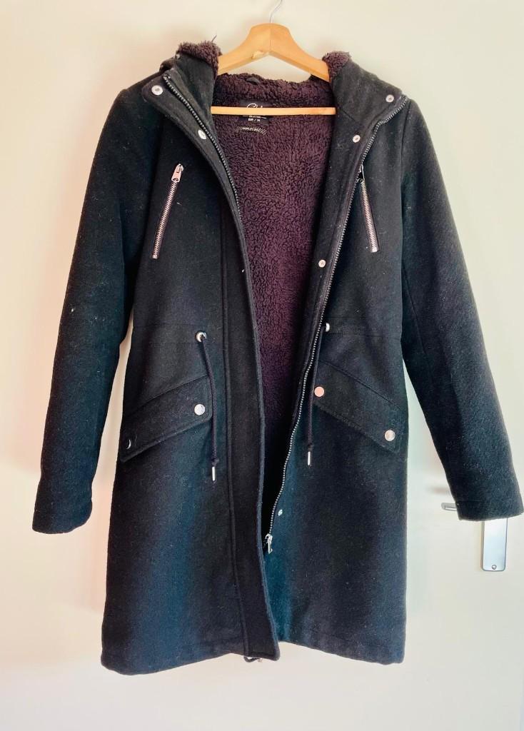 Winterjas - te koop, Kleding | Dames, Ophalen, Zwart, Clockhouse, Maat 34 (XS) of kleiner