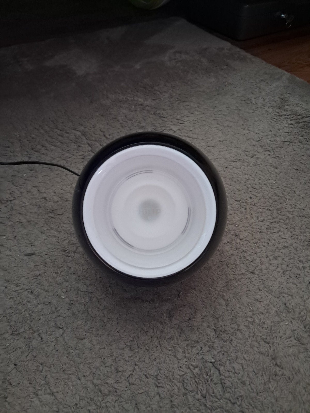 Sfeervolle LED-lamp met kleurwissel en touchbediening, Ophalen, Zo goed als nieuw, Zwart, Philips