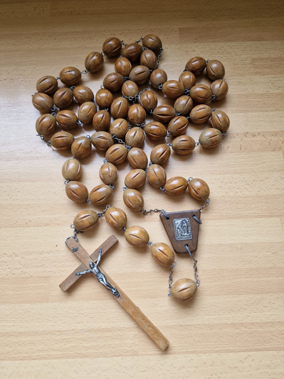 GROOT houten rozenkrans, Ophalen of Verzenden