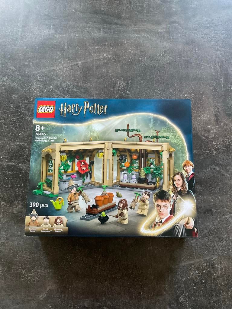 LEGO Harry Potter 76445 Hogwarts Herbology Class, Ophalen, Inclusief minifiguren, Lego, Complete set