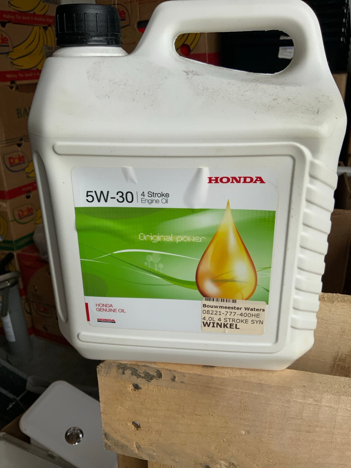 Honda 5W-30 4-takt motorolie - 4 liter, Ophalen, Nieuw, Honda