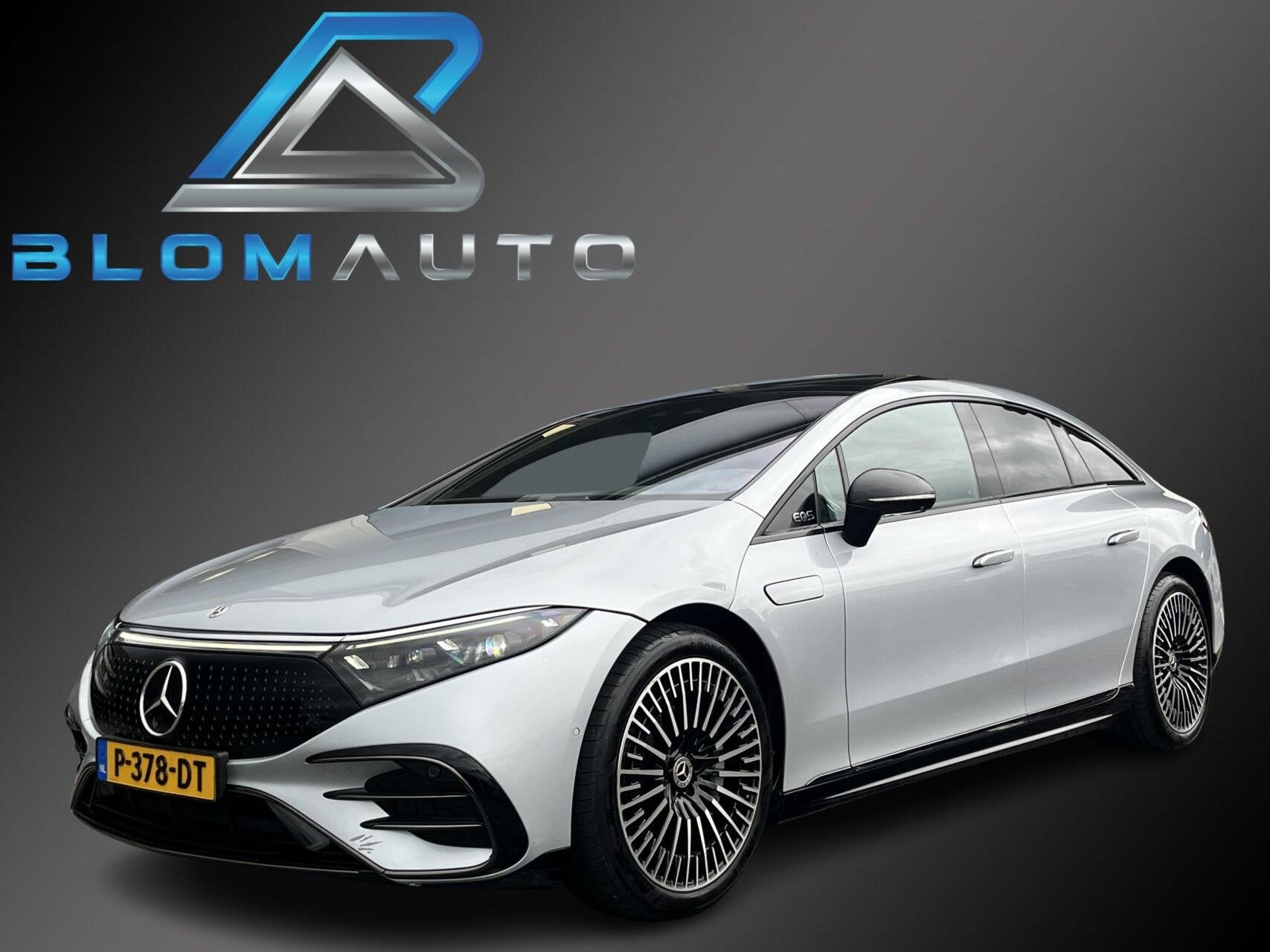 Mercedes EQS 580 4MATIC AMG 108 kWh 524PK PANO+BURMESTER+TRE, Auto's, Gebruikt, 4 stoelen, 137 €/maand, Vierwielaandrijving