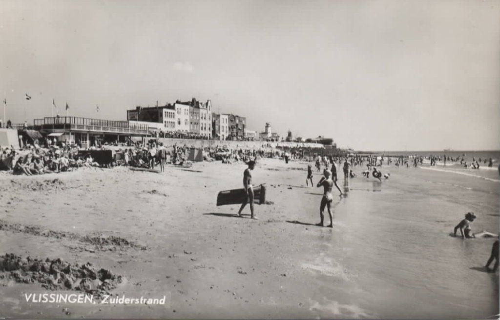Vlissingen Zuiderstrand, Verzenden, 1960 tot 1980, Gelopen, Zeeland