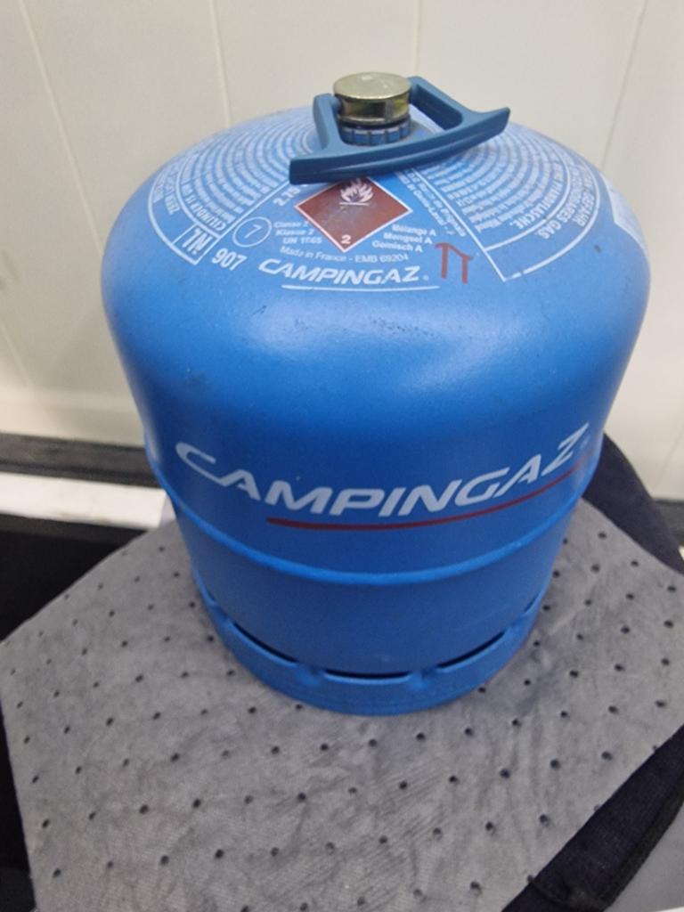 Lege Campingaz 907 gasfles, Caravans en Kamperen, Kampeeraccessoires, Ophalen, Gebruikt