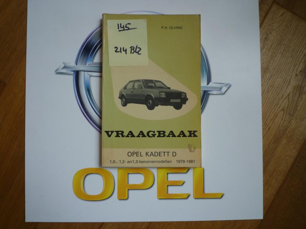 Opel Kadett D vraagbaak Olving Nr 145, Ophalen of Verzenden